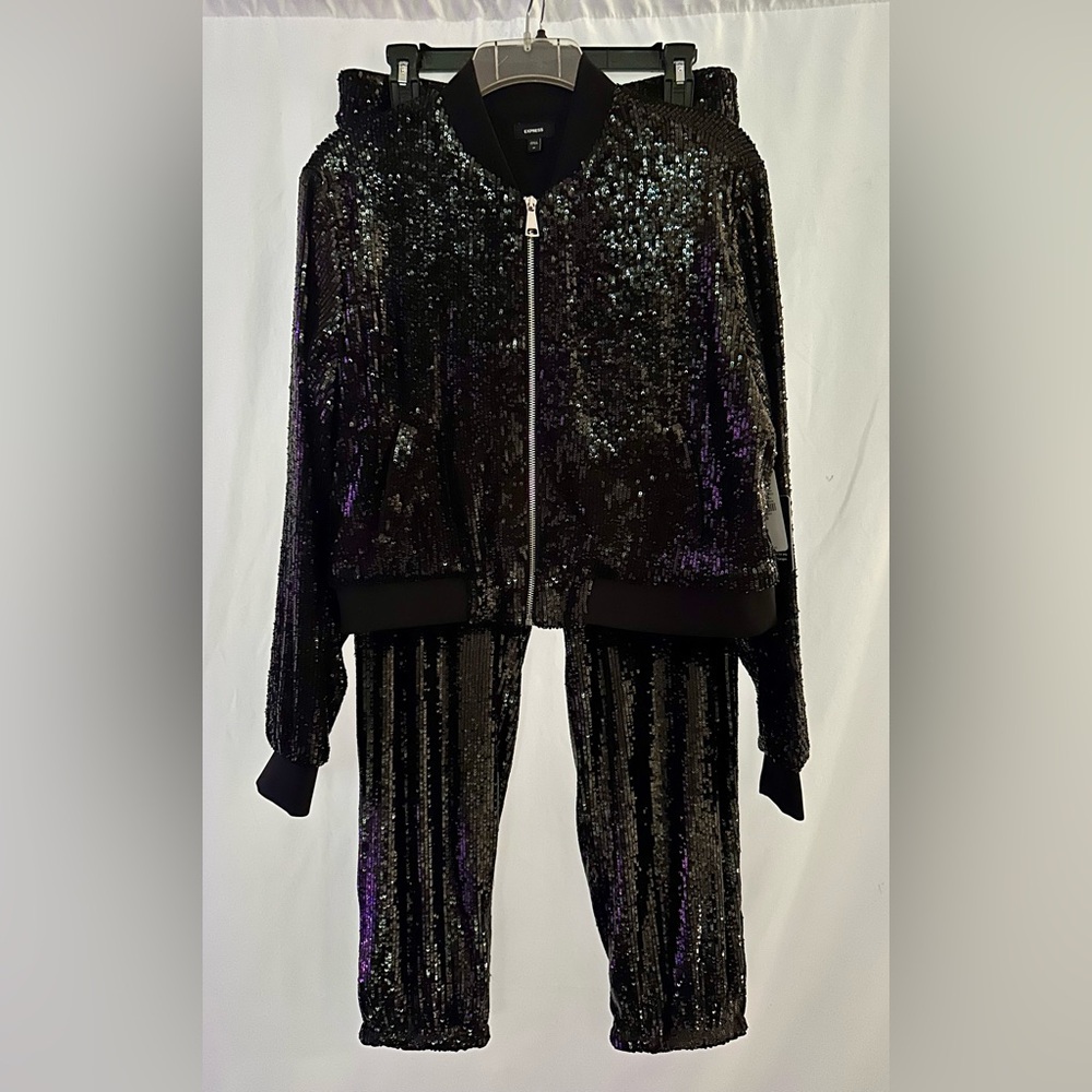 Express Sequence Pants and Jacket